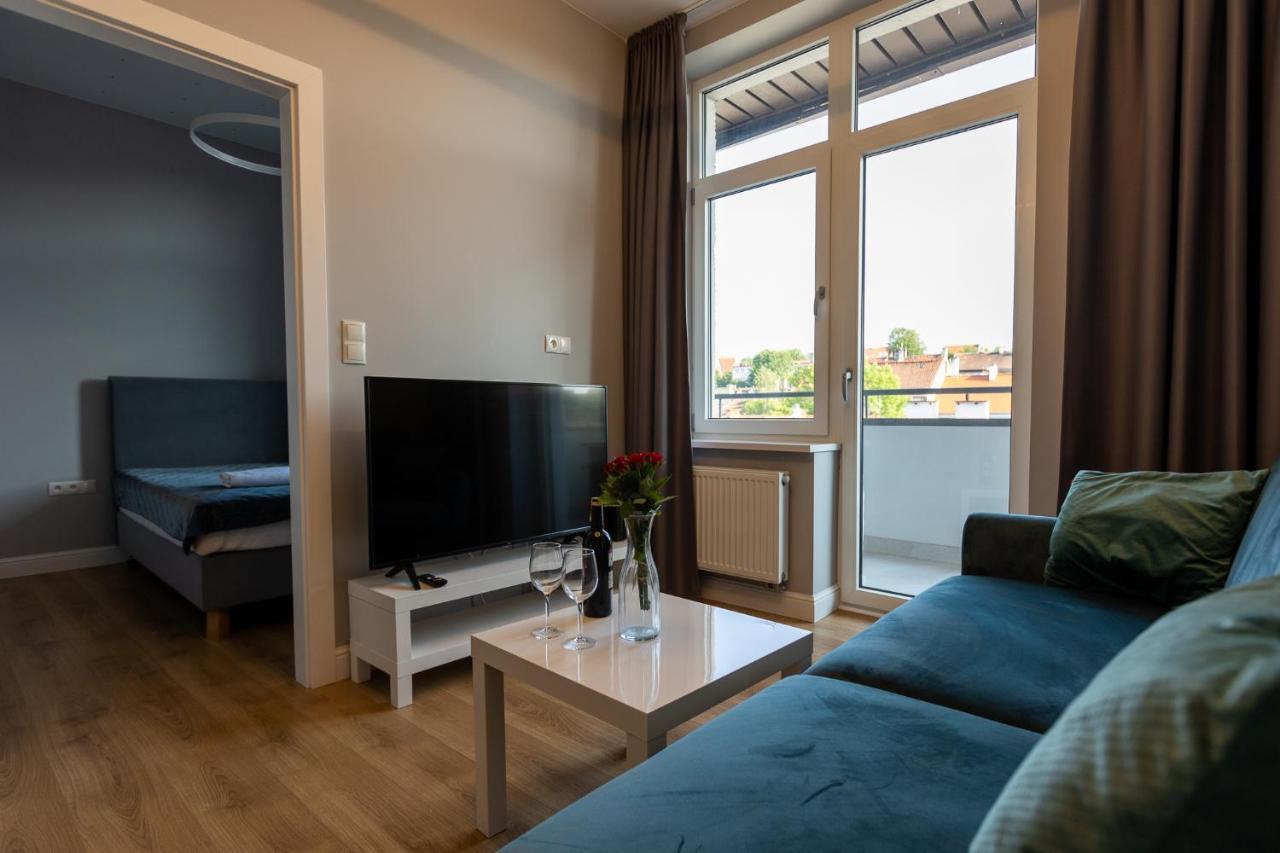 Ostroda City Center Pko Lake Apartments Balcony Exteriör bild